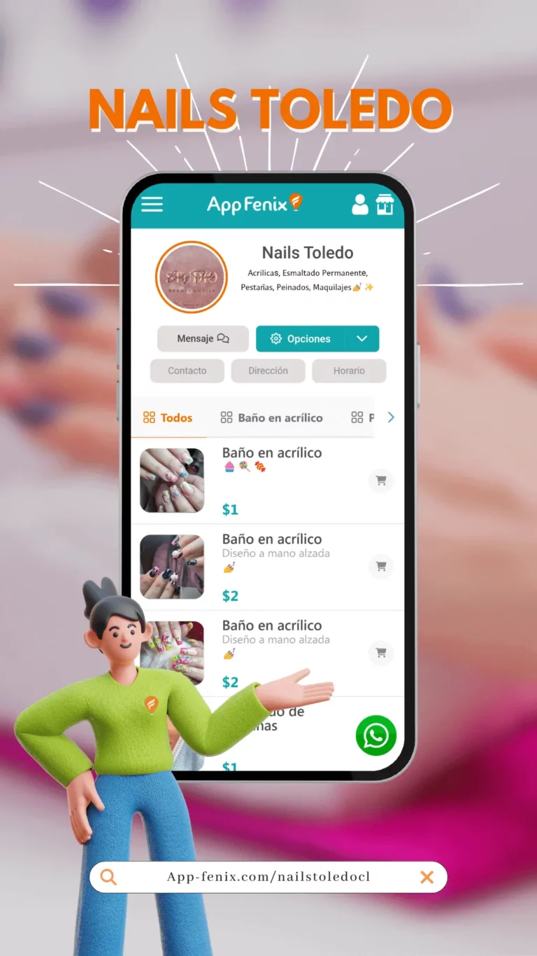 Tienda online creada en Argentina, con servicios de uñas, maquillaje, peinados y todo lo relacionado para la belleza