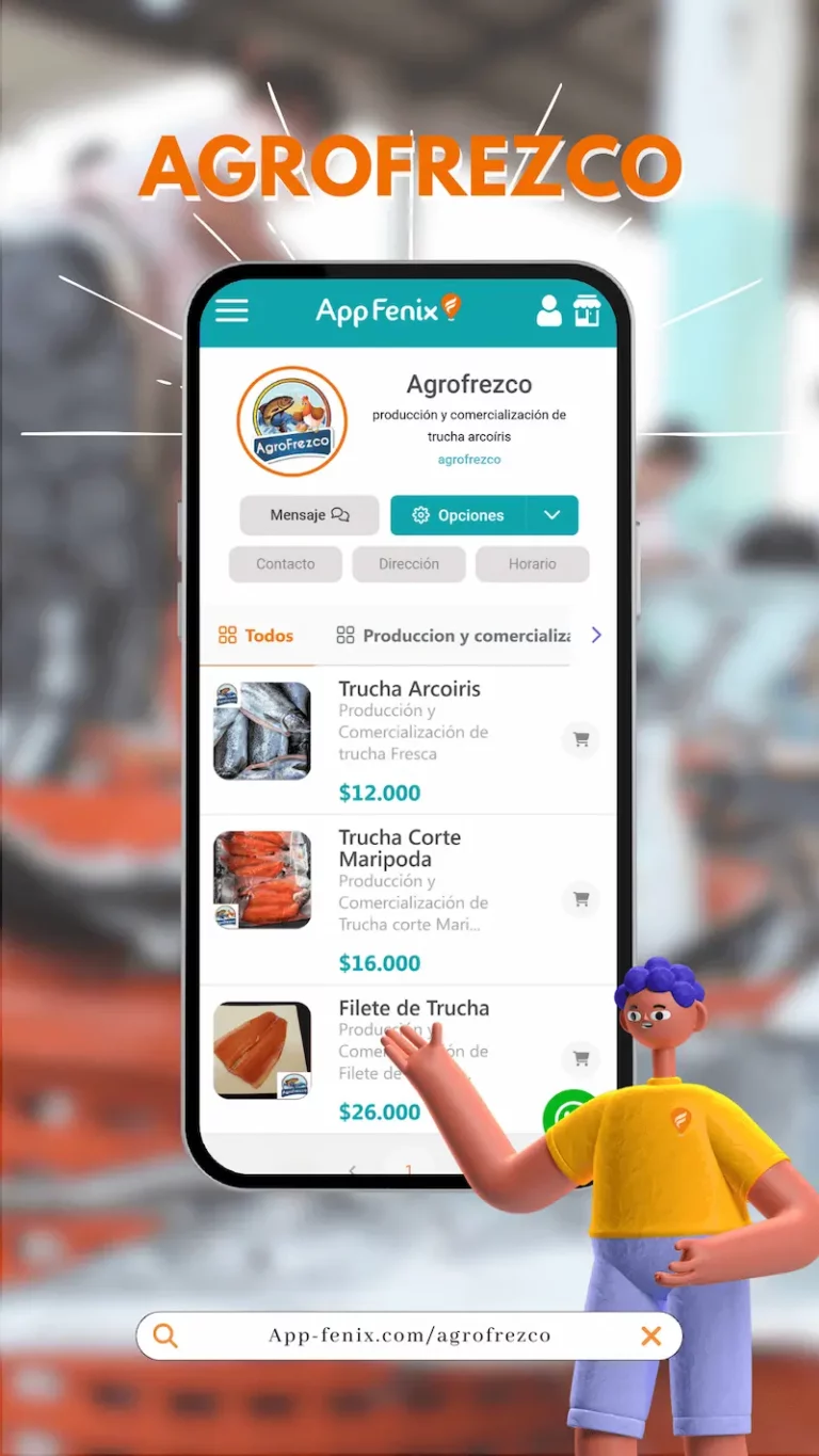 Tienda online creada sin ningún costo por emprendedores del agro, con productos producidos en el campo en Mexico